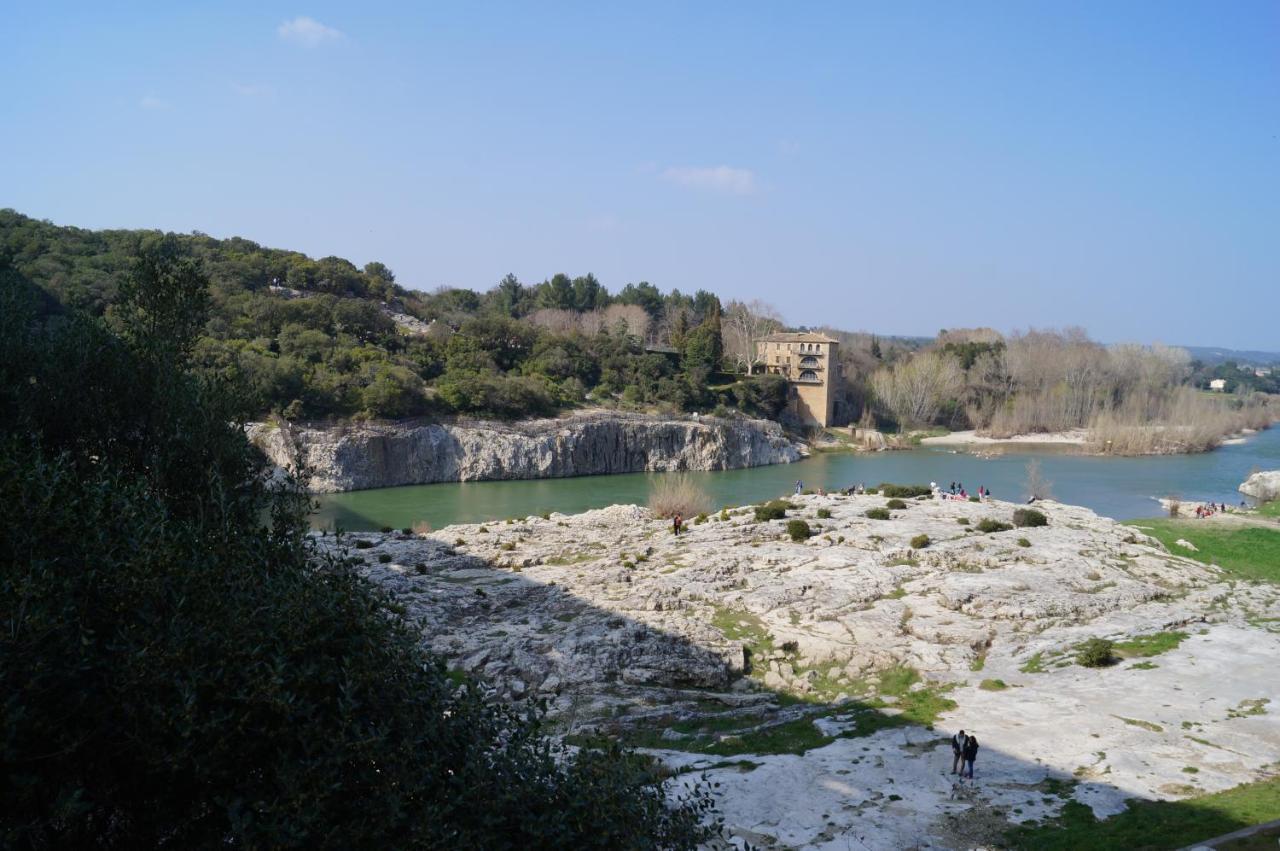 Confortable Villa De Vacances Entre Nimes, Le Pont Du Gard, Uzes, Arles, Avignon Marguerittes Ngoại thất bức ảnh