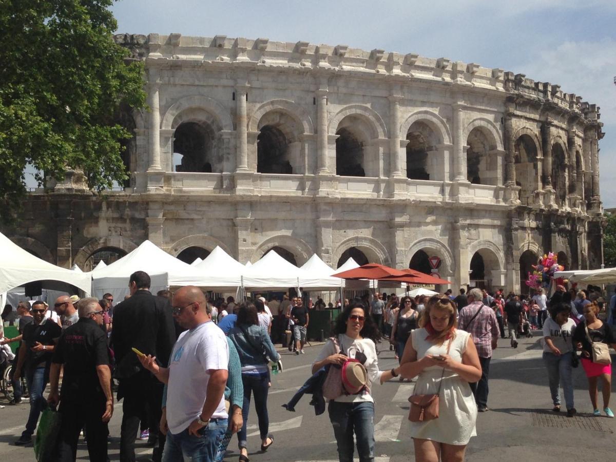 Confortable Villa De Vacances Entre Nimes, Le Pont Du Gard, Uzes, Arles, Avignon Marguerittes Ngoại thất bức ảnh